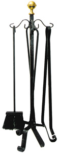 Attrezzature per Caminetti Mod. Lusso H. Cm. 62 - Product Image 1