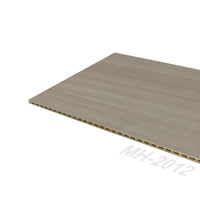 Panneaux muraux 3D en PVC imperméables effet bois pour fond de télévision, idéaux pour hôtels, chambres, salles à manger et salons - Ignifuges et faciles à installer