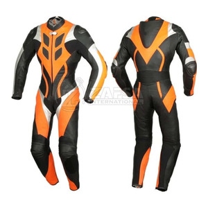 Traje de Motocicleta de Cuero de Una Pieza para Hombre, Diseño Personalizado, Profesional, de Alta Calidad, Secado Rápido, Cómodo, Transpirable, para Invierno - Product Image 2