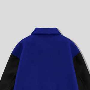 Regular Length Sleeve <b>Slim</b> <b>Fit</b> Men Varsity <b>Jacket</b> for Winter Breathable Thick Front Logo Customizable Colors & Designs - Product Image 4