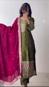 Ropa de fiesta pakistaní de verano para mujer Salwar Kameez colección india y pakistaní de secado rápido - Product Image 5