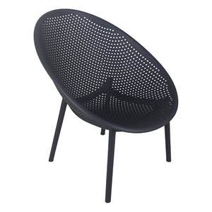 RAVELLO Anthracite PP 850 Fauteuil en polypropylène pour mobilier de patio compatible avec Amicasa RAVELLO Anthracite PP Fauteuil - Product Image 1