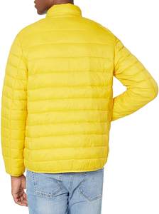 Chaleco acolchado de invierno de poliéster 100% para hombre, chaqueta cómoda y cálida de nailon con mangas completas para uso exterior de seguridad - Product Image 2