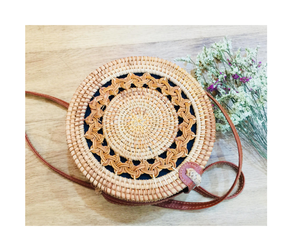 Premium Rattan <b>Bag</b> from Vietnam - Naturally <b>Woven</b> Handbag for Minimalist Fashion and Eco-Conscious Living - Stylish Rattan <b>Bag</b> - Product Image 1