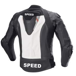 Veste de motard en cuir vintage pour hommes, vêtements de sport d'équitation de qualité professionnelle, grande taille Jaqueta Masculina De Moto - Product Image 2