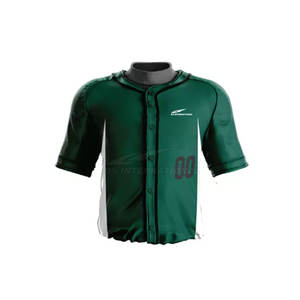 Bajo MOQ Ropa deportiva Uniforme de béisbol cómodo Tamaño personalizado Ropa juvenil Uniforme de béisbol - Product Image 1