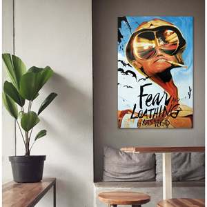 Modern Style Las Vegas <b>Poster</b> Paper Design with Fear and Disgust for Wall Decor - Product Image 3