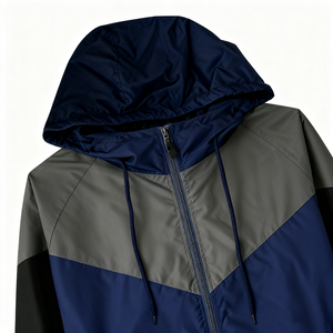 Vintage Colorblock Nylon Tracksuit Unisex <b>Plus</b> <b>Size</b> Spring Windbreaker <b>Jacket</b> and Jogger Set Eco-Friendly Sustainable Streetwear - Product Image 2