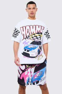 Venta al por mayor de alta calidad en blanco gráfico personalizado impreso algodón secado rápido liso de gran tamaño pesado camiseta unisex - Product Image 6