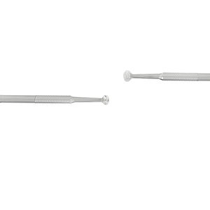 Pousse-cuticules professionnels pour ongles, taille personnalisée, double extrémité, en acier inoxydable - Product Image 6