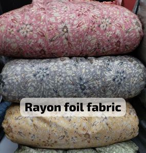 Impresión de viscosa de rayón 14 kg para disfraces de material Kurti - Product Image 4