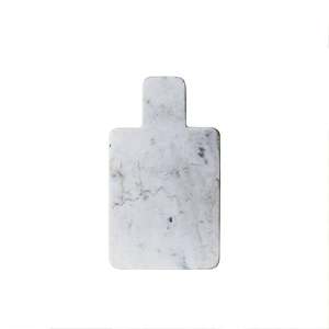 Tabla de cortar rectangular mármol gris personalizada al por mayor bloques de cortar blancos y marrones hechos en la India - Product Image 5