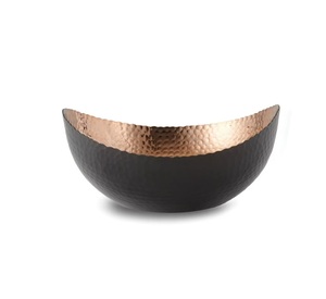 Trending Custom <b>Metal</b> <b>Mixing</b> <b>Bowls</b> Unique Shape Tableware for Hotel Dinner Party Kitchen Serving Polished <b>Bowl</b> Decoration - Product Image 5