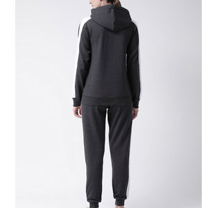 Conjuntos Deportivos Personalizados al por Mayor para Mujer, Conjunto Deportivo de Algodón 100% para Gimnasio, Top de Manga Larga y Pantalones Deportivos para Mujer - Product Image 4