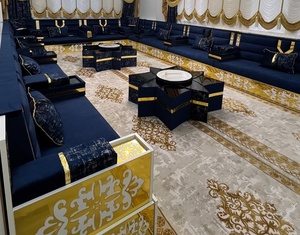 Conjunto de Muebles de Sala de Estar Tradicional, Plegable, Extensible y Modular, de Tela |   Personalizable |   Envío Gratuito a Todo el Mundo - Product Image 2