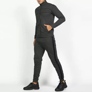 STAR LINE APPAREL Ensemble de survêtement décontracté pour homme, léger, écologique, doublé en polaire, coupe-vent, respirant, pour le sport et la salle de sport - Product Image 6