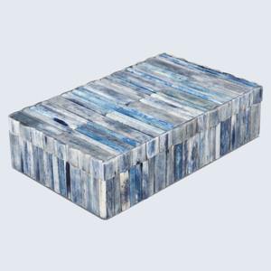 Caja de Almacenamiento de Joyas con Incrustaciones de Hueso Personalizada, Decoración de Hogar de Lujo - Product Image 1