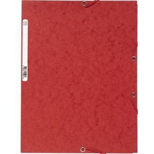 Red Colorspankarton File <b>Folder</b> for DIN <b>A4</b> 400g/m Exacompta - Product Image 1