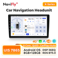 Ventilateur de refroidissement Android Navifly pour autoradio DSP WiFi 8 cœurs, compatible écrans 9 et 10 pouces, prise en charge universelle caméra 360, commande vocale, DVR, TPMS