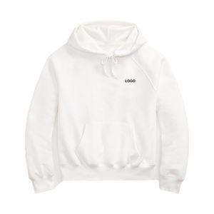 Premium Shrunken Fit <b>Fleece</b> Hoodie <b>Women</b> Custom Cotton Blend Front Logo Casual Streetwear Pullover Winter Warm <b>Top</b> - Product Image 6