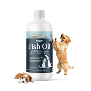Huile de saumon pour chiens-Oméga 3 naturel pour chiens et chats, soulagement des démangeaisons et des allergies, Support-250ml de la peau et du pelage - Product Image 1