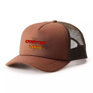 Sombrero de camionero unisex de 5 paneles con logotipo personalizado de moda, gorras de béisbol de malla, gorra de camionero ajustable Unisex para hombres y mujeres - Product Image 5