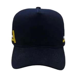 Sombrero de malla ajustable de 6 paneles | Gorra de camionero con bordado de logotipo personalizado para equipos deportivos de verano - Product Image 3