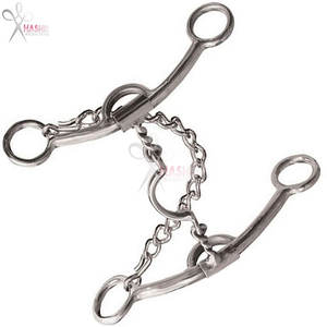 Bocado de Equitación Derby de Acero Inoxidable, 6.75 Pulgadas, Bocado de Entrenamiento de Boca Baja, Tamaños Personalizables, Venta Directa de Fábrica - Product Image 6