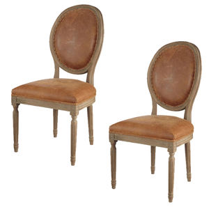 <b>Antique</b> Jepara Mahogany <b>Wooden</b> French Provincial Dining Room <b>Chairs</b> Solid Wood Traditional Design Home Furniture From Indonesia - Product Image 3