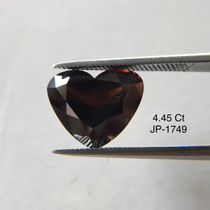 Fancy Dark Orangy Brown Heart Cut 4.45 Carat Authentique IGI Certifié Fancy Coloré 100% Diamants en vrac naturels de l'Inde OEM ODM - Product Image 1