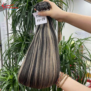 Premium Piano I tip Extensiones Cabello vietnamita Cutícula alineada Straight Ombre I tip Extensiones de cabello humano - Product Image 6