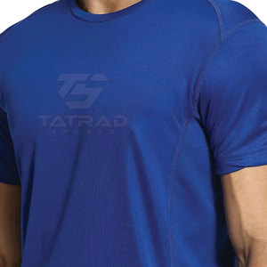 Ropa Deportiva de Entrenamiento, Camiseta Deportiva con Cuello Redondo, 100% Algodón, Transpirable, de Secado Rápido, Tejido Cómodo, Fabricada en Pakistán - Product Image 5
