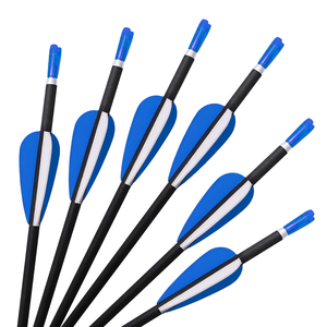 ลูกศรคาร์บอนไฟเบอร์ปรับแต่งได้4.2มม. 31 "1.75" หยดน้ำเหล็กการยิงธนูกลางแจ้ง - Product Image 2