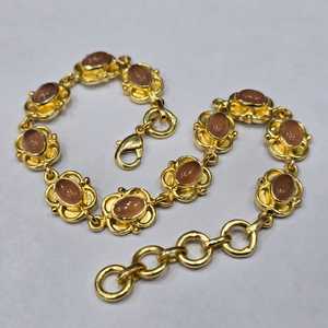 กำไลเงินแท้925ทันสมัยดีไซน์เนอร์สร้อยข้อมือชุบทองด้วยกำไลแฟชันแฮนด์เมด - Product Image 4