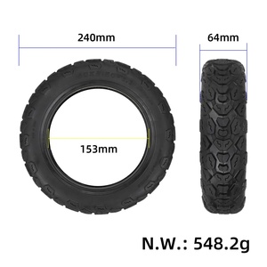 Neumático Todoterreno Ancho y Reforzado de 8.5 Pulgadas para Adaptar a Patinetes Eléctricos M4 M4 Pro de 10 Pulgadas, Neumático de Vacío 10*2.50-6.1 - Product Image 2