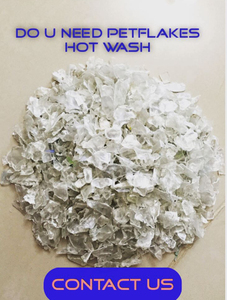 Flocons de plastique recyclé granulaires bleus et blancs Petflakes, ignifuges, de qualité alimentaire, pour remplissage - Product Image 2