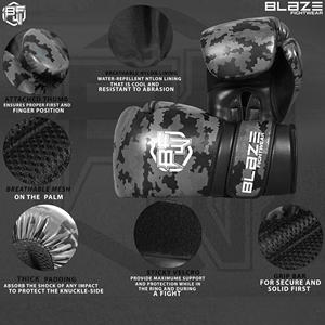 Guantes de Boxeo Profesionales de Cuero Genuino, Transpirables, de Secado Rápido, para Artes Marciales, Kickboxing, Muay Thai, Entrenamiento Intenso - Product Image 6