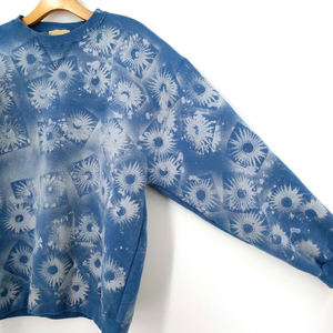 Poids lourd 100% coton automne saison imprimé en gros Sublimation sweat femmes surdimensionné à manches longues sweat - Product Image 3