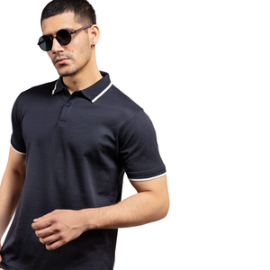 Camisa Polo Verde para Hombre con Cuello y Puños Acanalados, Cómoda, Informal, de Algodón, Elegante, de Manga Corta, a la Moda - Product Image 5