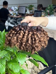 Extensiones de cabello rizado birmano, cabello ondulado camboyano vietnamita, cabello crudo para Nigeria, Sudáfrica, Senegal, venta directa - Product Image 3