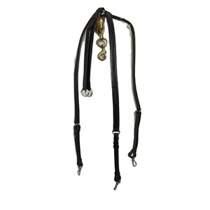 Plaque de poitrine à canal vide en cuir véritable de haute qualité avec quincaillerie métallique en laiton métal antirouille - Product Image 1