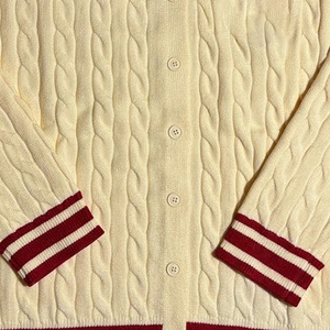 New Design Men <b>Cardigan</b> cable knitted custom Fashionable Warm <b>Cardigan</b> <b>Sweater</b> for Men's with Customized Colors Size and logo - Product Image 4