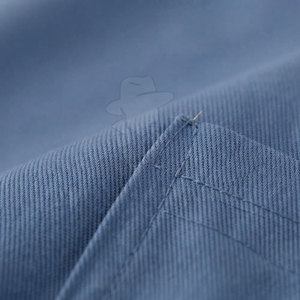 Blouse de travail professionnelle pour médecins, veste de travail à manches longues avec fermeture éclair sur le devant, uniforme avec poches sur la poitrine et sur les côtés pour le personnel de clinique - Product Image 6