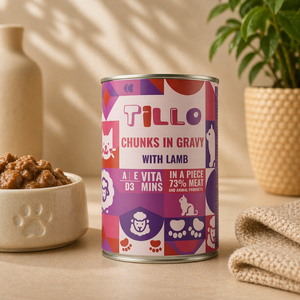 TILLO Nourriture humide pour chat en conserve - 415 g - Agneau - Product Image 3