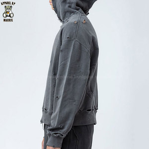 Sudadera con Capucha Personalizada para Hombre, Estilo Urbano, Deportiva, para Entrenamiento, Venta al Por Mayor - Product Image 5