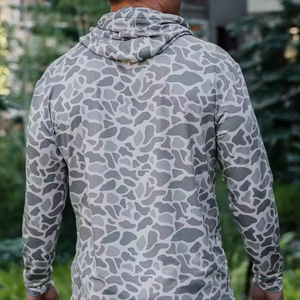 Sudadera de Pesca Personalizada con Protección UV UPF 50, Camiseta de Manga Larga, Secado Rápido, Transpirable, Camisa de <span class=keywords><strong>Caza</strong></span>, Camiseta de Pesca con Camuflaje - Product Image 2