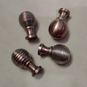 Doublure en fer naturel boutons de tiroir d'armoire à fleurs tiroir de cuisine poignées claires quincaillerie de meubles bouton de traction de grange - Product Image 2