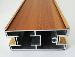 Perfil de grano de madera de aluminio - Product Image 2