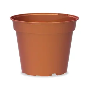 Serie Tm Recycled Plastic Pots round Nursery Pots in Various Colors