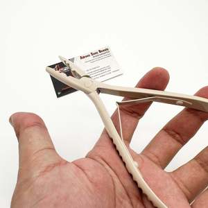 Vente chaude Nude Beige Professionnel Pince D'extension De Cheveux 7 "Microlink Perles Remover & Trame Extension Outil En Acier Inoxydable - Product Image 4